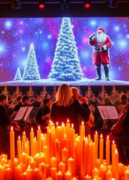 Новогоднее шоу саундтреков при свечах с АСО-оркестром