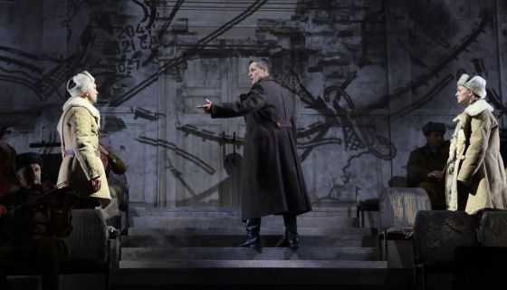 Спектакль «Живые и мёртвые. Солдатами не рождаются»