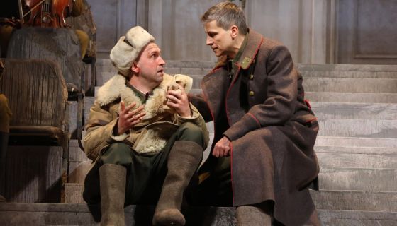 Спектакль «Живые и мёртвые. Солдатами не рождаются»