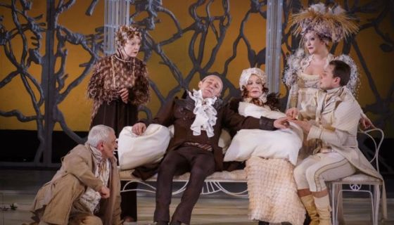 Спектакль «Сумасшедшая любовь в селе Степанчиково»