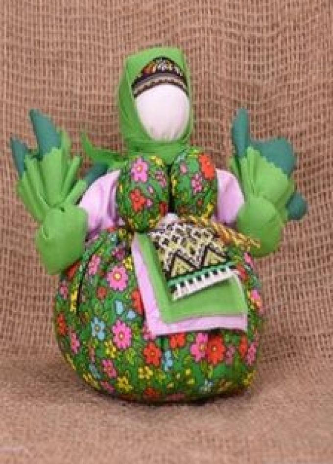 Изготовление народных тряпичных кукол: Мастер-класс