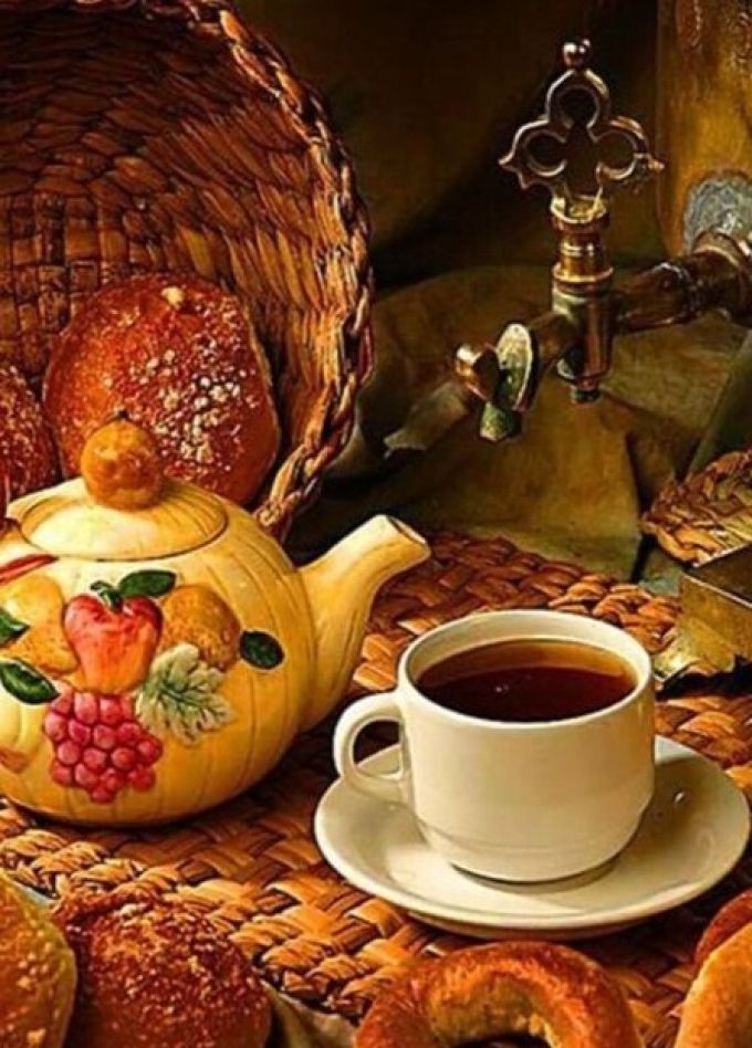 Традиции русского чаепития: Посиделки