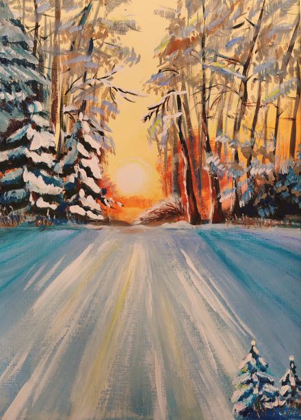 Волшебница зима. Выставка творческих работ