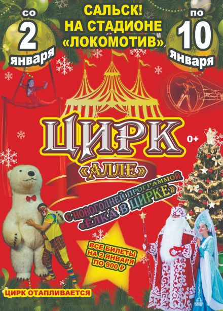Цирк-шапито «Алле», Сальск