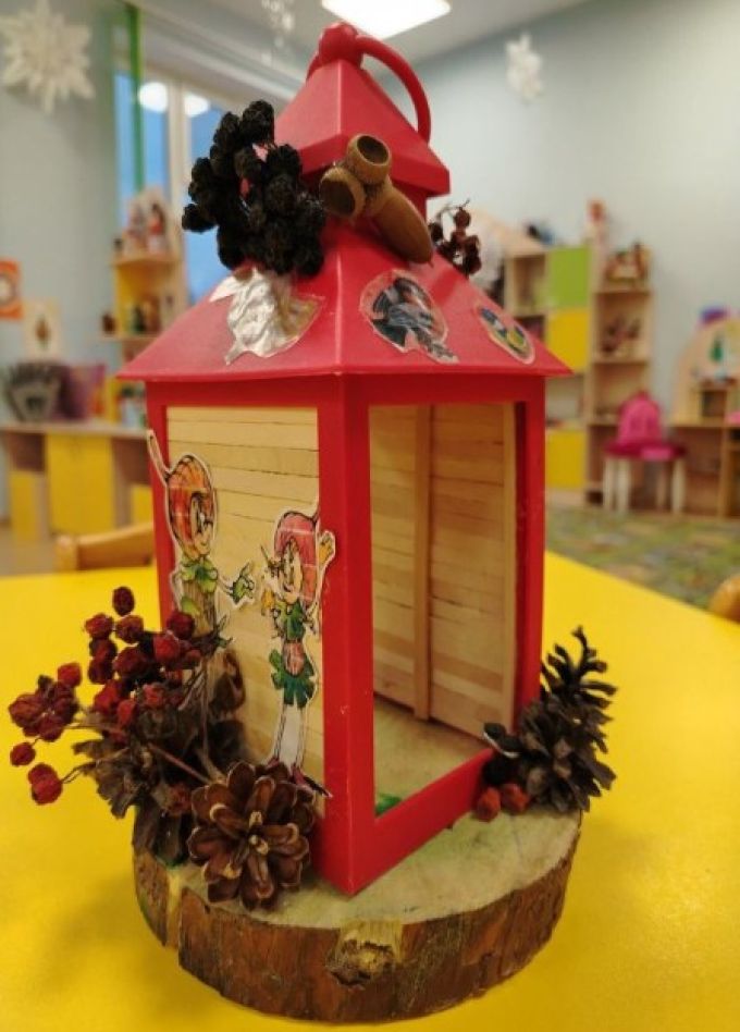 Лесная кормушка. Мастер-класс