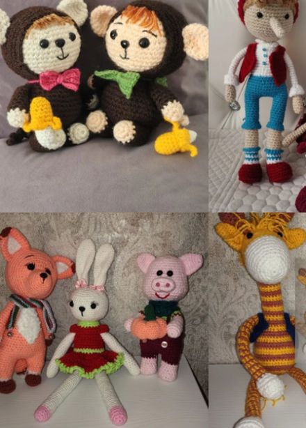 Вязанная сказка. Выставка декоративно-прикладного искусства