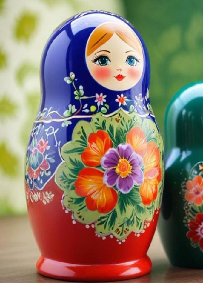 Матрешка–символ России. Мастер-класс по росписи
