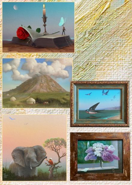 Художественная выставка работ Виктора Брегеды