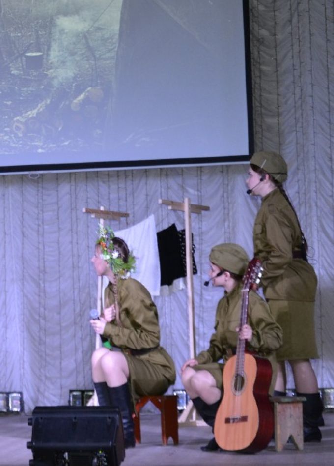 Победа в сердце каждого живёт. Театрализованный концерт