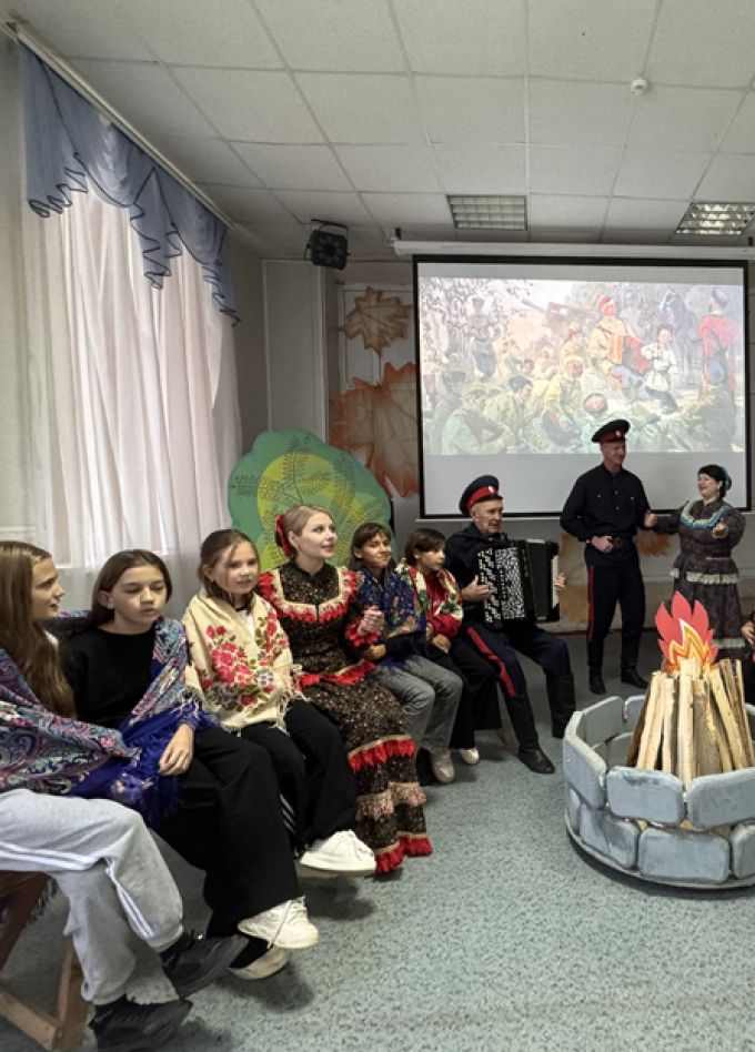 Казачий быт историю хранит. Фольклорное путешествие