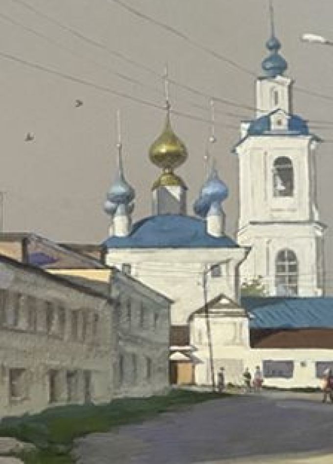 По русским городам и весям. Выставка