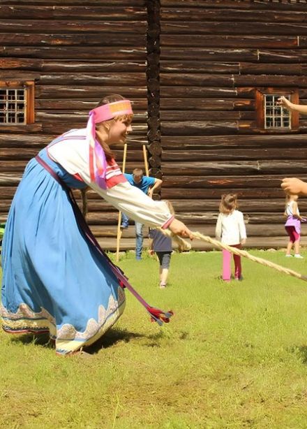 Народные забавы. Познавательная программа